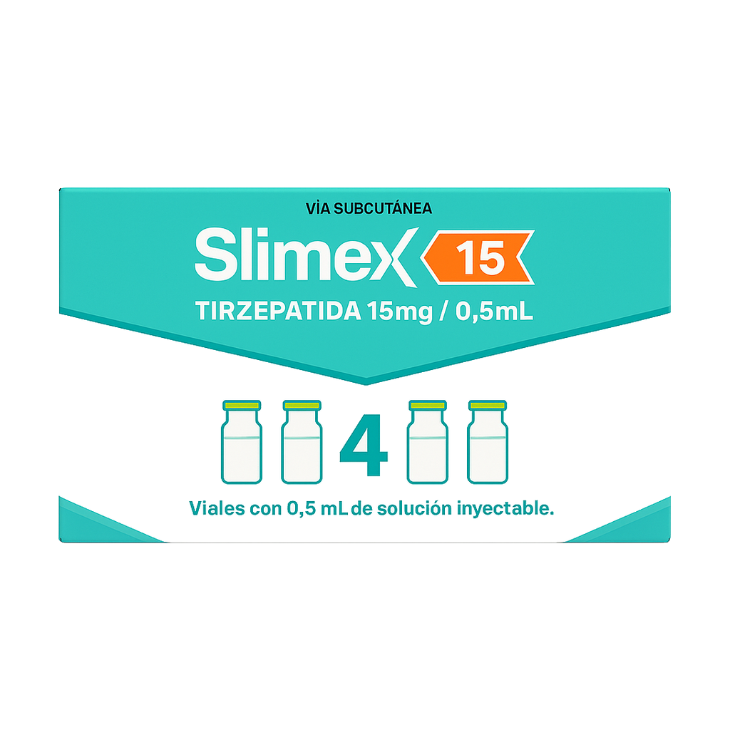 Tirzepatida — Slimex 15mg 4 ampola