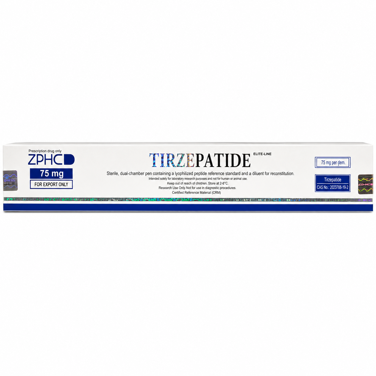 Tirzepatida — ZPHC 75mg